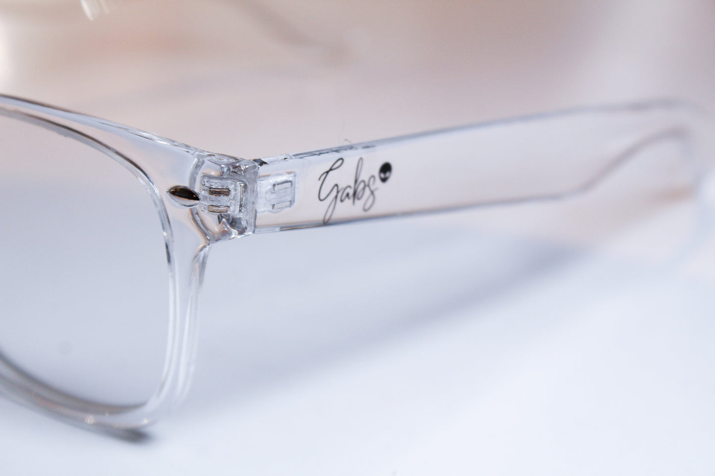 Clear Rave Diffraction Glasses